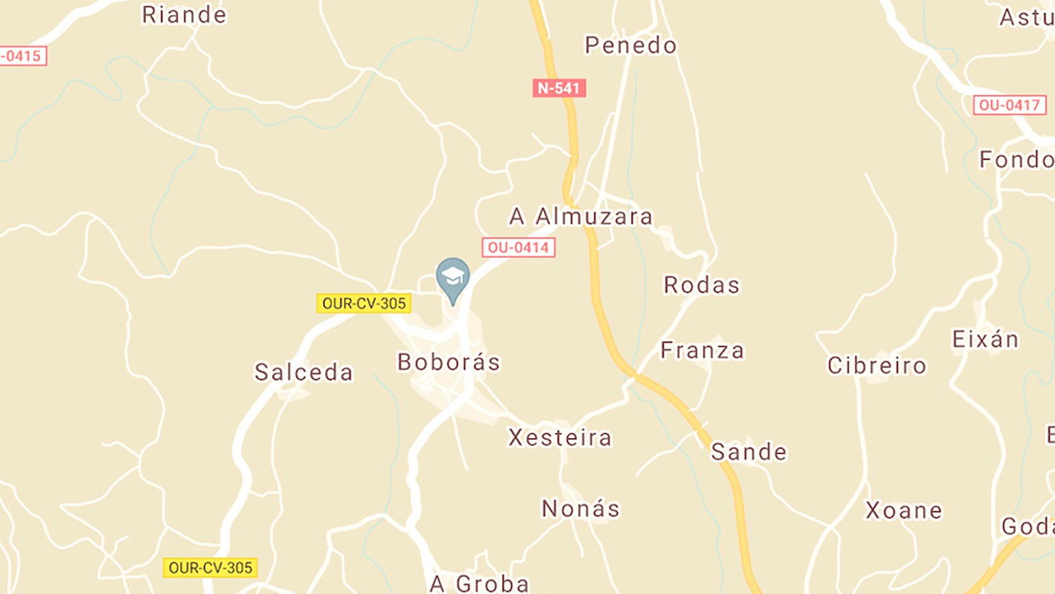 Imagen Mapa Pazo Almuzara